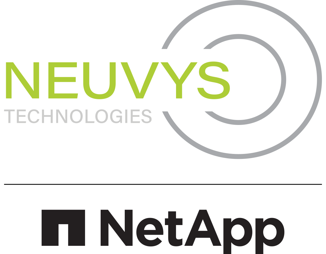 NEUVYS NetApp logos