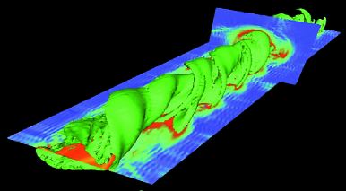 Helical turbulence vortex