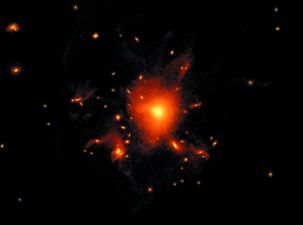 Figure 1 - Cluster of Bright Galaxies